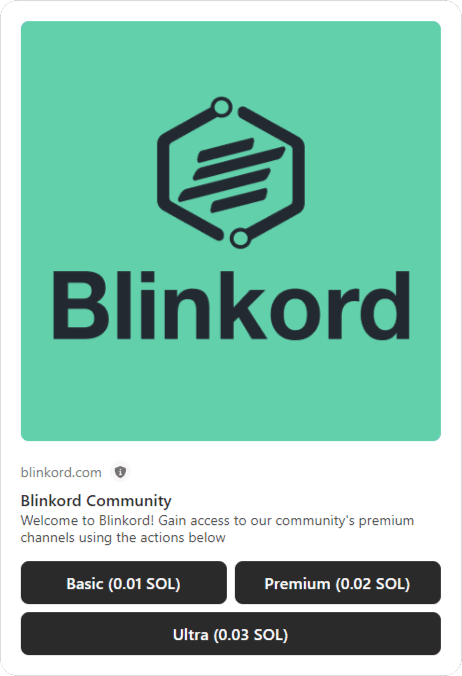 Blinkord Community